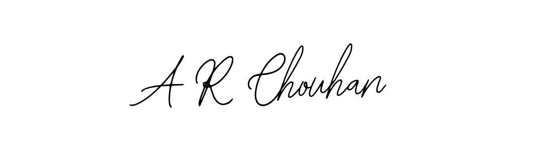 A R Chouhan stylish signature style. Best Handwritten Sign (Bearetta-2O07w) for my name. Handwritten Signature Collection Ideas for my name A R Chouhan. A R Chouhan signature style 12 images and pictures png