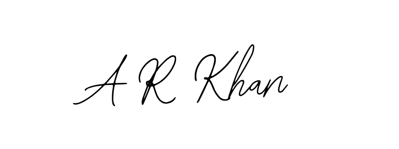 Also we have A R Khan name is the best signature style. Create professional handwritten signature collection using Bearetta-2O07w autograph style. A R Khan signature style 12 images and pictures png