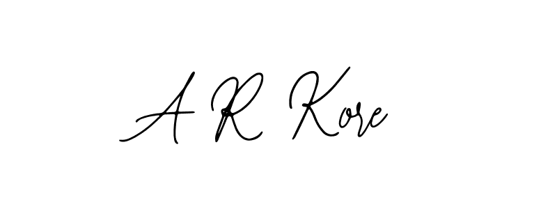 How to make A R Kore signature? Bearetta-2O07w is a professional autograph style. Create handwritten signature for A R Kore name. A R Kore signature style 12 images and pictures png