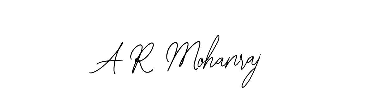 Similarly Bearetta-2O07w is the best handwritten signature design. Signature creator online .You can use it as an online autograph creator for name A R Mohanraj. A R Mohanraj signature style 12 images and pictures png
