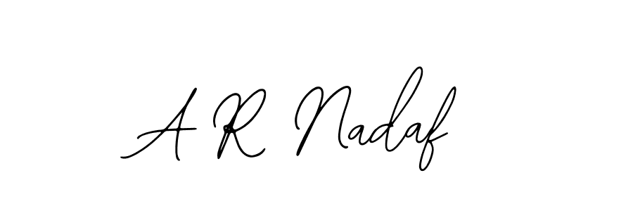 Make a short A R Nadaf signature style. Manage your documents anywhere anytime using Bearetta-2O07w. Create and add eSignatures, submit forms, share and send files easily. A R Nadaf signature style 12 images and pictures png