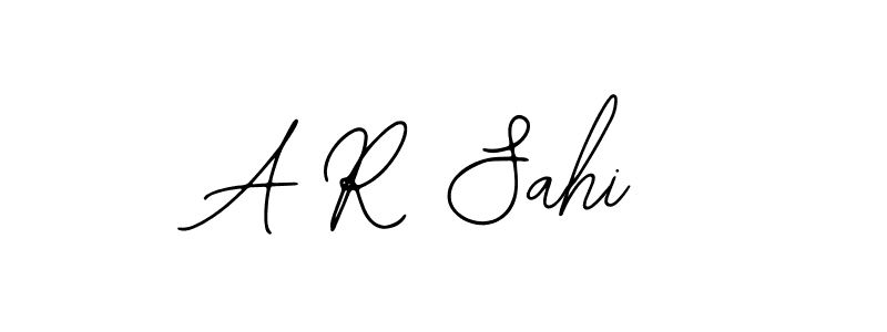 Make a beautiful signature design for name A R Sahi. With this signature (Bearetta-2O07w) style, you can create a handwritten signature for free. A R Sahi signature style 12 images and pictures png