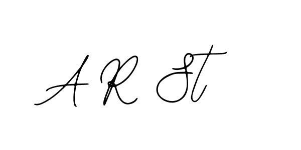 Create a beautiful signature design for name A R St. With this signature (Bearetta-2O07w) fonts, you can make a handwritten signature for free. A R St signature style 12 images and pictures png