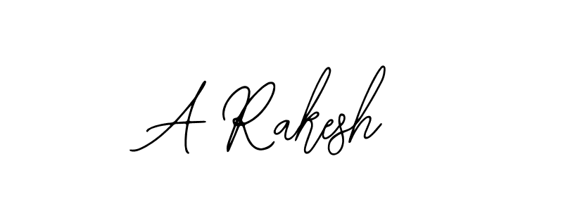 A Rakesh stylish signature style. Best Handwritten Sign (Bearetta-2O07w) for my name. Handwritten Signature Collection Ideas for my name A Rakesh. A Rakesh signature style 12 images and pictures png