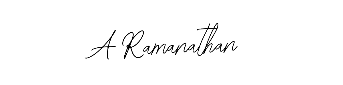 You should practise on your own different ways (Bearetta-2O07w) to write your name (A Ramanathan) in signature. don't let someone else do it for you. A Ramanathan signature style 12 images and pictures png