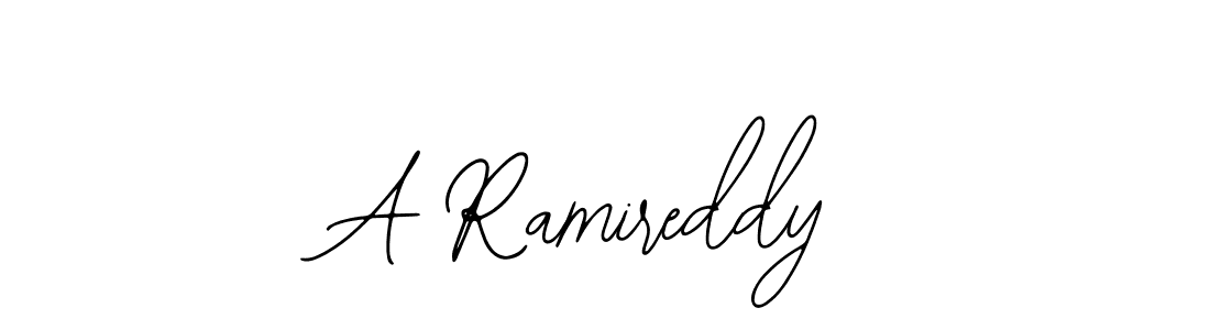Make a beautiful signature design for name A Ramireddy. With this signature (Bearetta-2O07w) style, you can create a handwritten signature for free. A Ramireddy signature style 12 images and pictures png