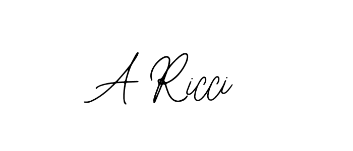 Use a signature maker to create a handwritten signature online. With this signature software, you can design (Bearetta-2O07w) your own signature for name A Ricci. A Ricci signature style 12 images and pictures png