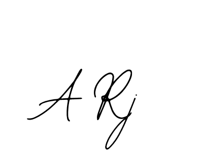 You should practise on your own different ways (Bearetta-2O07w) to write your name (A Rj) in signature. don't let someone else do it for you. A Rj signature style 12 images and pictures png