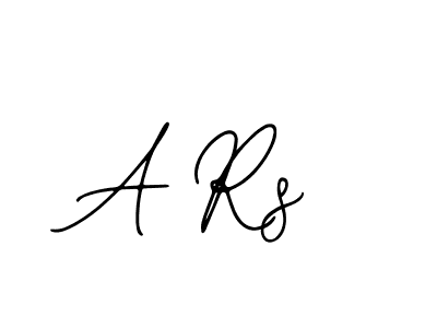 You should practise on your own different ways (Bearetta-2O07w) to write your name (A Rs) in signature. don't let someone else do it for you. A Rs signature style 12 images and pictures png