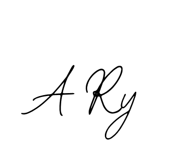 A Ry stylish signature style. Best Handwritten Sign (Bearetta-2O07w) for my name. Handwritten Signature Collection Ideas for my name A Ry. A Ry signature style 12 images and pictures png