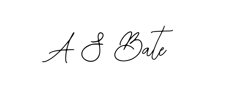 A S Bate stylish signature style. Best Handwritten Sign (Bearetta-2O07w) for my name. Handwritten Signature Collection Ideas for my name A S Bate. A S Bate signature style 12 images and pictures png