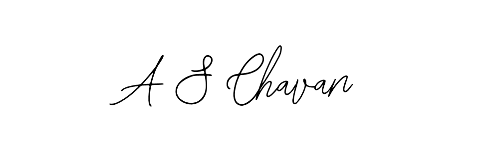 Use a signature maker to create a handwritten signature online. With this signature software, you can design (Bearetta-2O07w) your own signature for name A S Chavan. A S Chavan signature style 12 images and pictures png