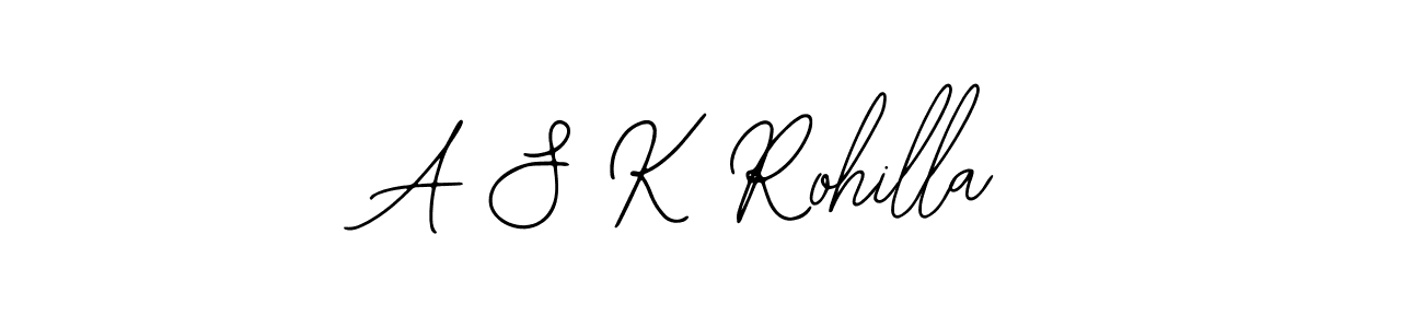 Also You can easily find your signature by using the search form. We will create A S K Rohilla name handwritten signature images for you free of cost using Bearetta-2O07w sign style. A S K Rohilla signature style 12 images and pictures png