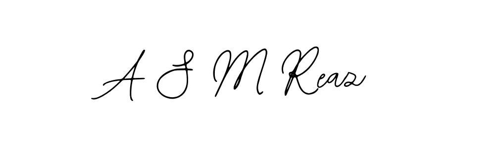 Create a beautiful signature design for name A S M Reaz. With this signature (Bearetta-2O07w) fonts, you can make a handwritten signature for free. A S M Reaz signature style 12 images and pictures png