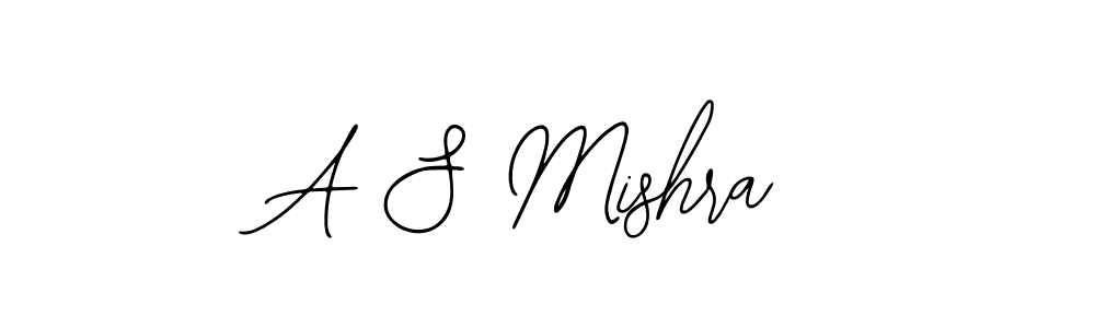 Bearetta-2O07w is a professional signature style that is perfect for those who want to add a touch of class to their signature. It is also a great choice for those who want to make their signature more unique. Get A S Mishra name to fancy signature for free. A S Mishra signature style 12 images and pictures png
