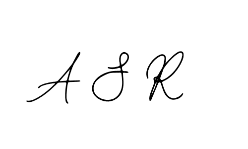 Design your own signature with our free online signature maker. With this signature software, you can create a handwritten (Bearetta-2O07w) signature for name A S R. A S R signature style 12 images and pictures png