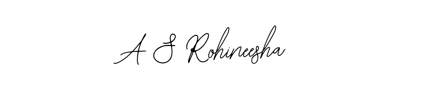 It looks lik you need a new signature style for name A S Rohineesha. Design unique handwritten (Bearetta-2O07w) signature with our free signature maker in just a few clicks. A S Rohineesha signature style 12 images and pictures png