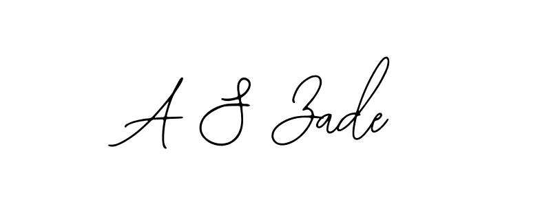 Make a beautiful signature design for name A S Zade. Use this online signature maker to create a handwritten signature for free. A S Zade signature style 12 images and pictures png