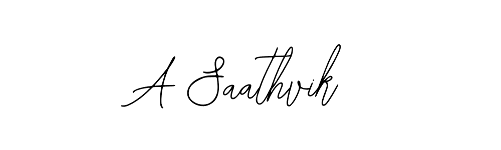 Create a beautiful signature design for name A Saathvik. With this signature (Bearetta-2O07w) fonts, you can make a handwritten signature for free. A Saathvik signature style 12 images and pictures png