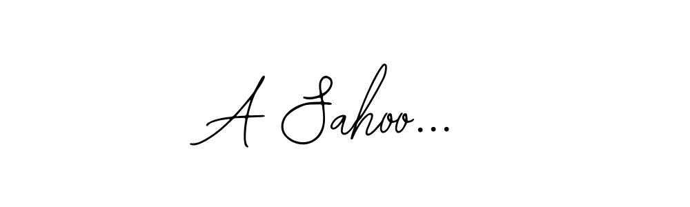 How to Draw A Sahoo... signature style? Bearetta-2O07w is a latest design signature styles for name A Sahoo.... A Sahoo... signature style 12 images and pictures png