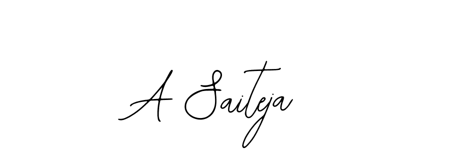 It looks lik you need a new signature style for name A Saiteja. Design unique handwritten (Bearetta-2O07w) signature with our free signature maker in just a few clicks. A Saiteja signature style 12 images and pictures png