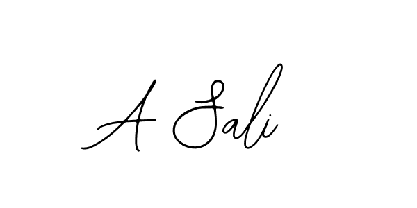 if you are searching for the best signature style for your name A Sali. so please give up your signature search. here we have designed multiple signature styles  using Bearetta-2O07w. A Sali signature style 12 images and pictures png