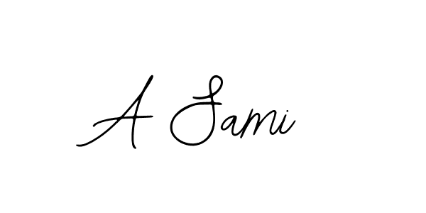 How to make A Sami signature? Bearetta-2O07w is a professional autograph style. Create handwritten signature for A Sami name. A Sami signature style 12 images and pictures png