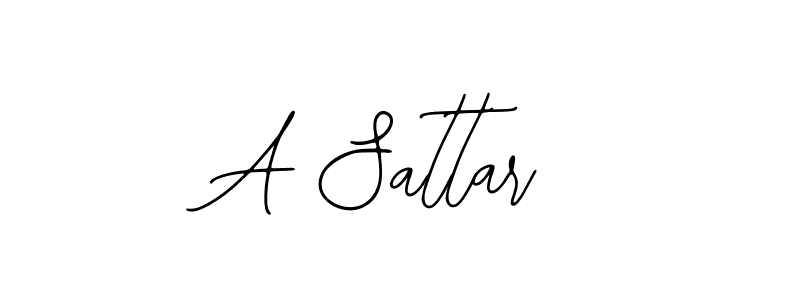 Similarly Bearetta-2O07w is the best handwritten signature design. Signature creator online .You can use it as an online autograph creator for name A Sattar. A Sattar signature style 12 images and pictures png