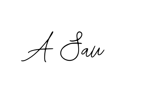 How to Draw A Sau signature style? Bearetta-2O07w is a latest design signature styles for name A Sau. A Sau signature style 12 images and pictures png