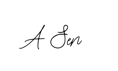 Make a beautiful signature design for name A Sen. With this signature (Bearetta-2O07w) style, you can create a handwritten signature for free. A Sen signature style 12 images and pictures png