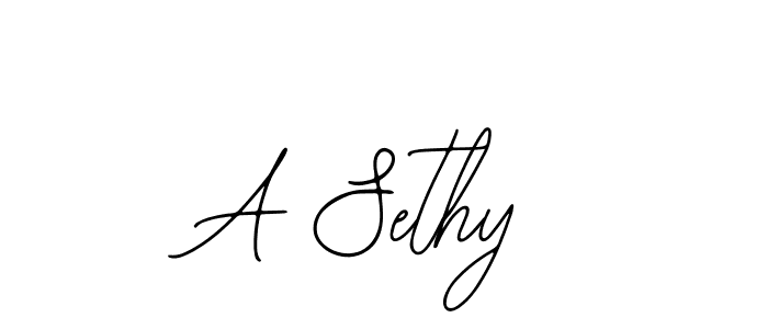 A Sethy stylish signature style. Best Handwritten Sign (Bearetta-2O07w) for my name. Handwritten Signature Collection Ideas for my name A Sethy. A Sethy signature style 12 images and pictures png