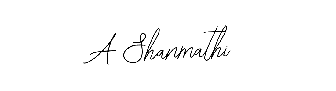 Design your own signature with our free online signature maker. With this signature software, you can create a handwritten (Bearetta-2O07w) signature for name A Shanmathi. A Shanmathi signature style 12 images and pictures png