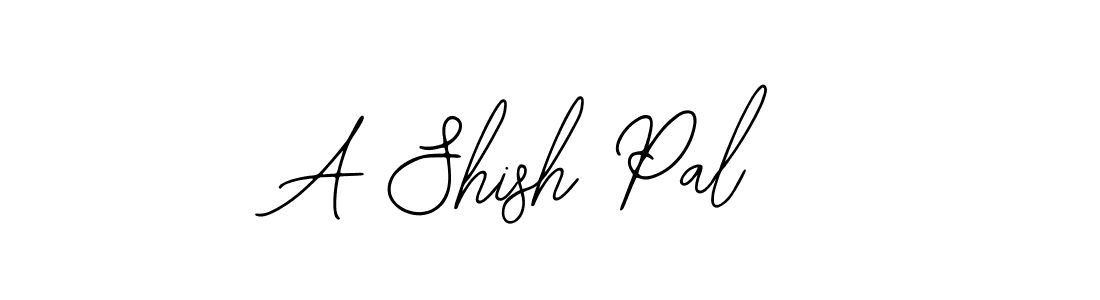 How to make A Shish Pal signature? Bearetta-2O07w is a professional autograph style. Create handwritten signature for A Shish Pal name. A Shish Pal signature style 12 images and pictures png