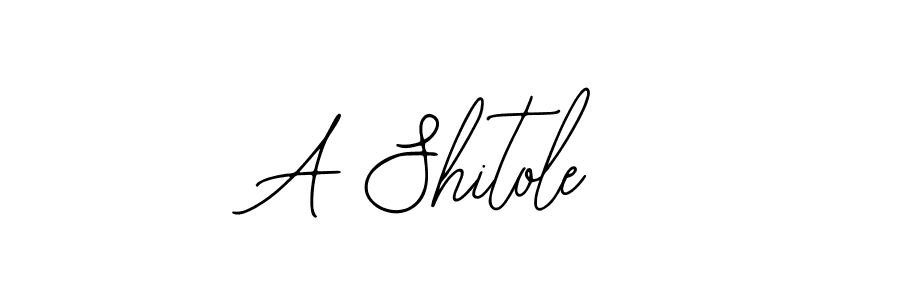 Also You can easily find your signature by using the search form. We will create A Shitole name handwritten signature images for you free of cost using Bearetta-2O07w sign style. A Shitole signature style 12 images and pictures png