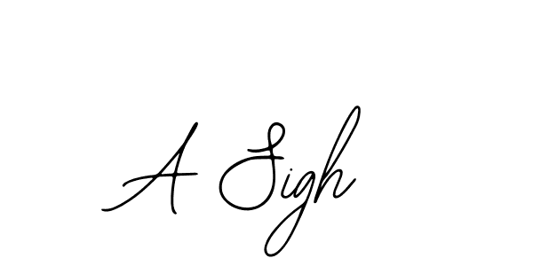 How to make A Sigh signature? Bearetta-2O07w is a professional autograph style. Create handwritten signature for A Sigh name. A Sigh signature style 12 images and pictures png