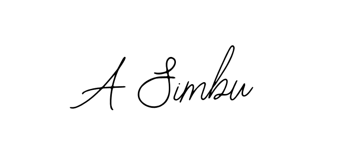 Make a short A Simbu signature style. Manage your documents anywhere anytime using Bearetta-2O07w. Create and add eSignatures, submit forms, share and send files easily. A Simbu signature style 12 images and pictures png