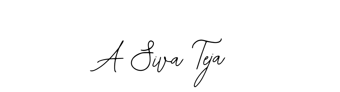 Also we have A Siva Teja name is the best signature style. Create professional handwritten signature collection using Bearetta-2O07w autograph style. A Siva Teja signature style 12 images and pictures png