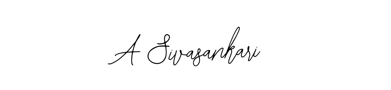 Create a beautiful signature design for name A Sivasankari. With this signature (Bearetta-2O07w) fonts, you can make a handwritten signature for free. A Sivasankari signature style 12 images and pictures png