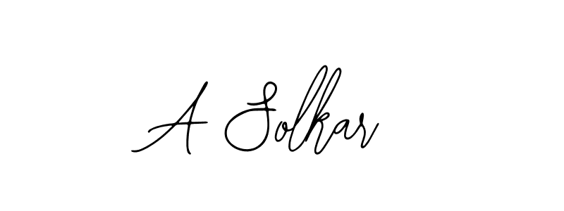 Also we have A Solkar name is the best signature style. Create professional handwritten signature collection using Bearetta-2O07w autograph style. A Solkar signature style 12 images and pictures png