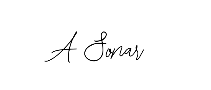 Also we have A Sonar name is the best signature style. Create professional handwritten signature collection using Bearetta-2O07w autograph style. A Sonar signature style 12 images and pictures png