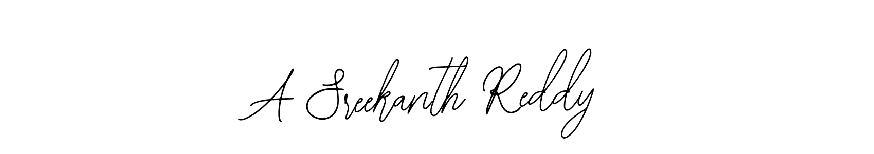 Also we have A Sreekanth Reddy name is the best signature style. Create professional handwritten signature collection using Bearetta-2O07w autograph style. A Sreekanth Reddy signature style 12 images and pictures png