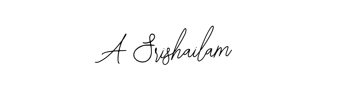 A Srishailam stylish signature style. Best Handwritten Sign (Bearetta-2O07w) for my name. Handwritten Signature Collection Ideas for my name A Srishailam. A Srishailam signature style 12 images and pictures png