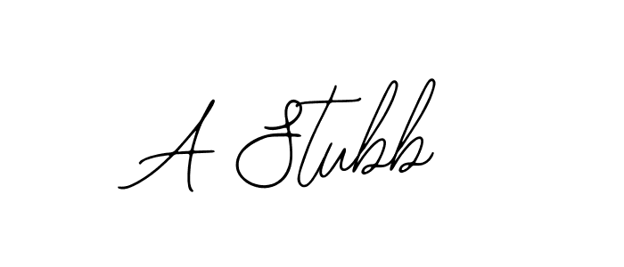 The best way (Bearetta-2O07w) to make a short signature is to pick only two or three words in your name. The name A Stubb include a total of six letters. For converting this name. A Stubb signature style 12 images and pictures png