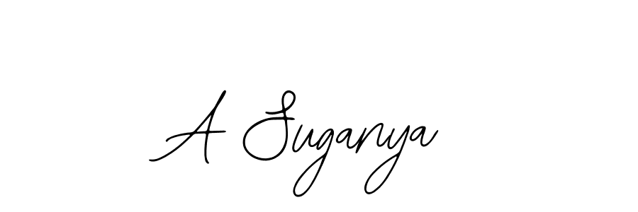 How to Draw A Suganya signature style? Bearetta-2O07w is a latest design signature styles for name A Suganya. A Suganya signature style 12 images and pictures png