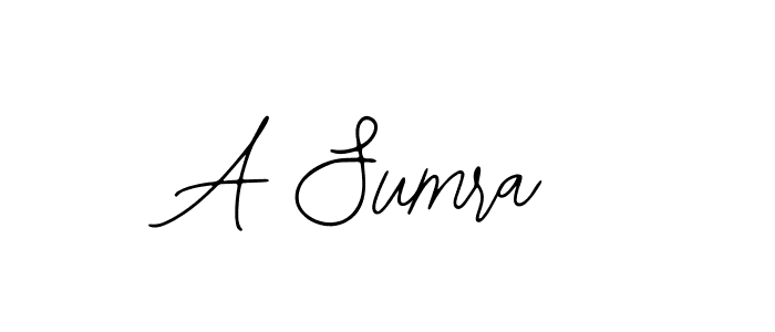 Design your own signature with our free online signature maker. With this signature software, you can create a handwritten (Bearetta-2O07w) signature for name A Sumra. A Sumra signature style 12 images and pictures png