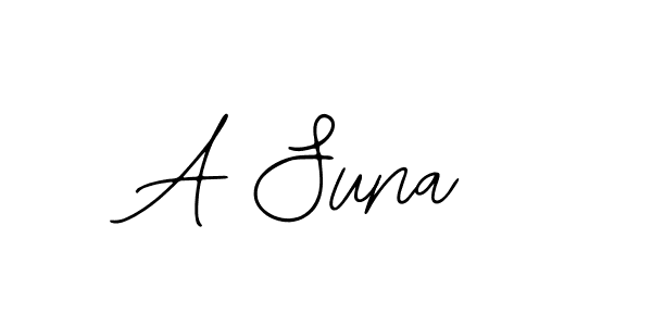 How to make A Suna signature? Bearetta-2O07w is a professional autograph style. Create handwritten signature for A Suna name. A Suna signature style 12 images and pictures png