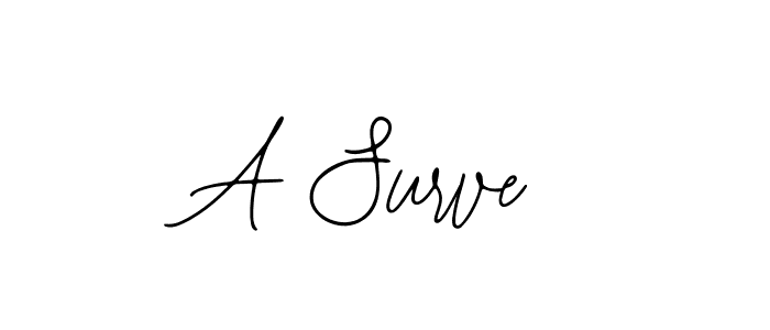 Use a signature maker to create a handwritten signature online. With this signature software, you can design (Bearetta-2O07w) your own signature for name A Surve. A Surve signature style 12 images and pictures png
