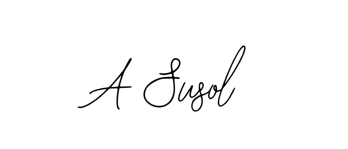 This is the best signature style for the A Susol name. Also you like these signature font (Bearetta-2O07w). Mix name signature. A Susol signature style 12 images and pictures png