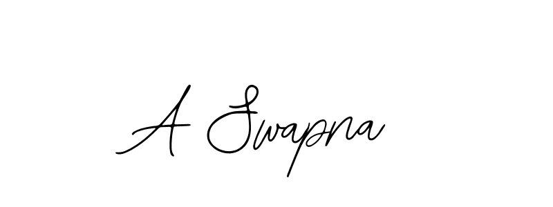 Also You can easily find your signature by using the search form. We will create A Swapna name handwritten signature images for you free of cost using Bearetta-2O07w sign style. A Swapna signature style 12 images and pictures png