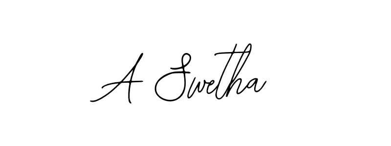 This is the best signature style for the A Swetha name. Also you like these signature font (Bearetta-2O07w). Mix name signature. A Swetha signature style 12 images and pictures png